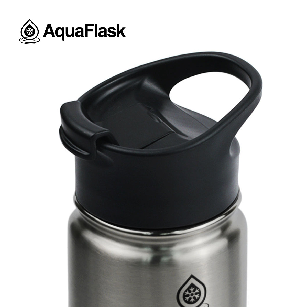 Aquaflask Regular 414ml Flask Silver Steel AF-P10