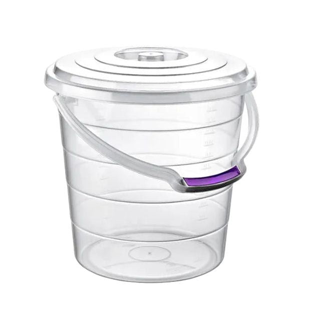 Hobby Life 15 L Water Bucket With Transparent Lid 081186.