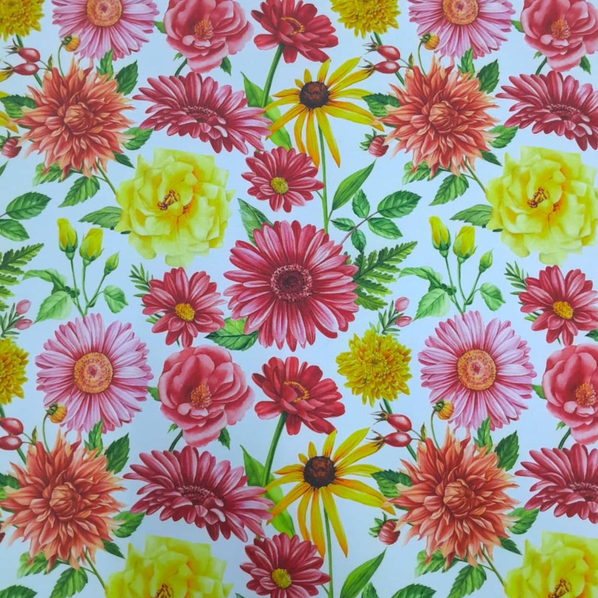 Loomcraft Fabrics Printed Mini Matt Printed Mini Matt Chrissie 140 cm