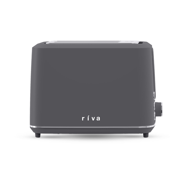 Riva Cool Touch Toaster 2-Slice Coal Grey RVGT001