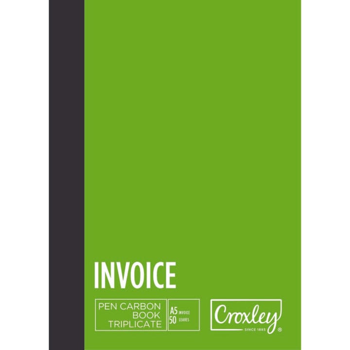 Croxley Tech & Office Croxley Pen Carbon Invoice Triplicate A5 JD66BO