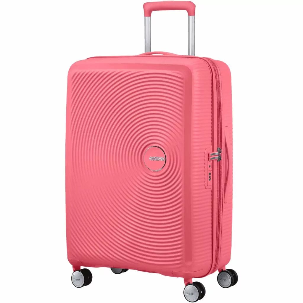 American Tourister Luggage American Tourister Soundbox 4 Wheel 67Cm Medium Spinner Expandable Suitcase (7408819568729)