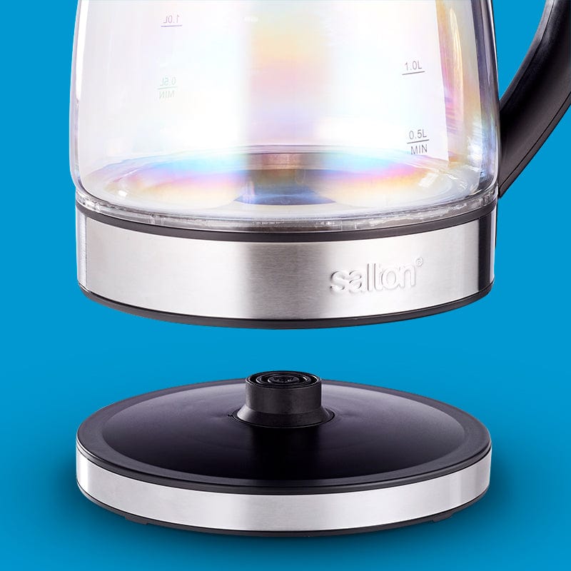 salton KETTLE Salton Rainbow - 1.7 Litre Cordless Glass Kettle SCKG80E (6815821824089)