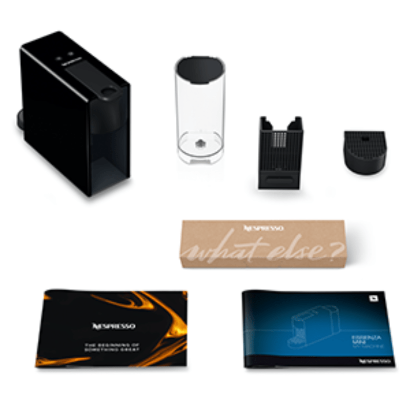 Nespresso COFFEE MACHINE Nespresso Essenza Mini Coffee Machine Black C30-ZA-BK-NE2 (7001362956377)