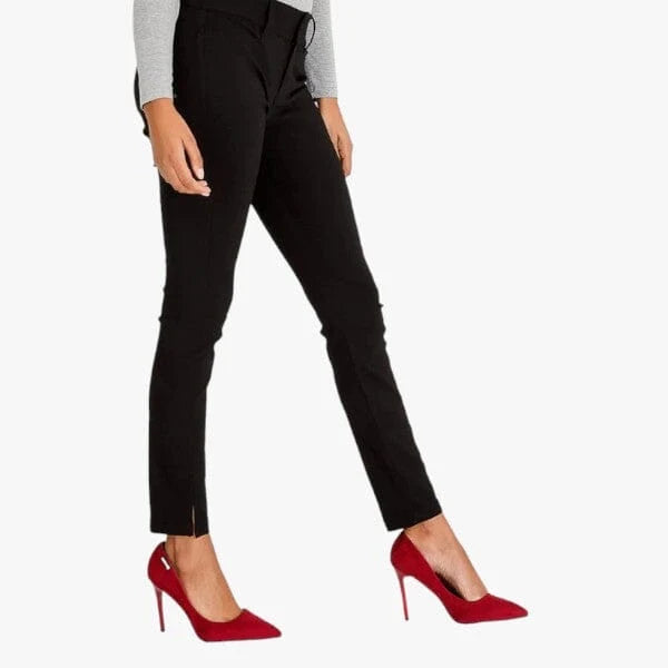 Sissy Boy Womens Eresha Mid Rise Skinny Pants-Black P10241MID.
