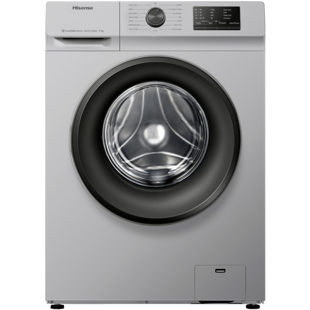 Hisense WASHING MACHINE Hisense 6KG Washing Machine WFVC6010S (7179956748377)