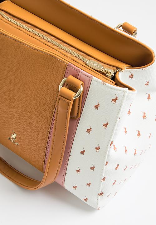 Polo Ladies Handbags Polo Kensington Tote Bag  Pink (7826261344345)