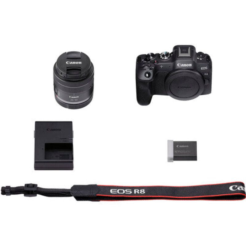 Canon EOS R8 + RF24-50 F4.5-6.3 IS STM.