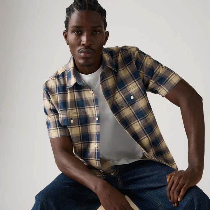 Men's Levi's Short-Sleeve Dalton Workwear Shirt (8015827304537)