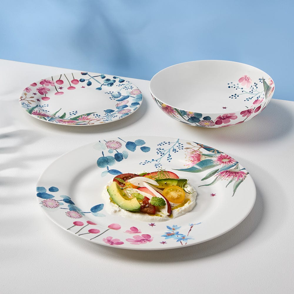 Maxwell & Williams Dinner Set Maxwell & Williams Royal Botanic Gardens Rim Dinner Set 12 Piece YD0152 (7888707158105)