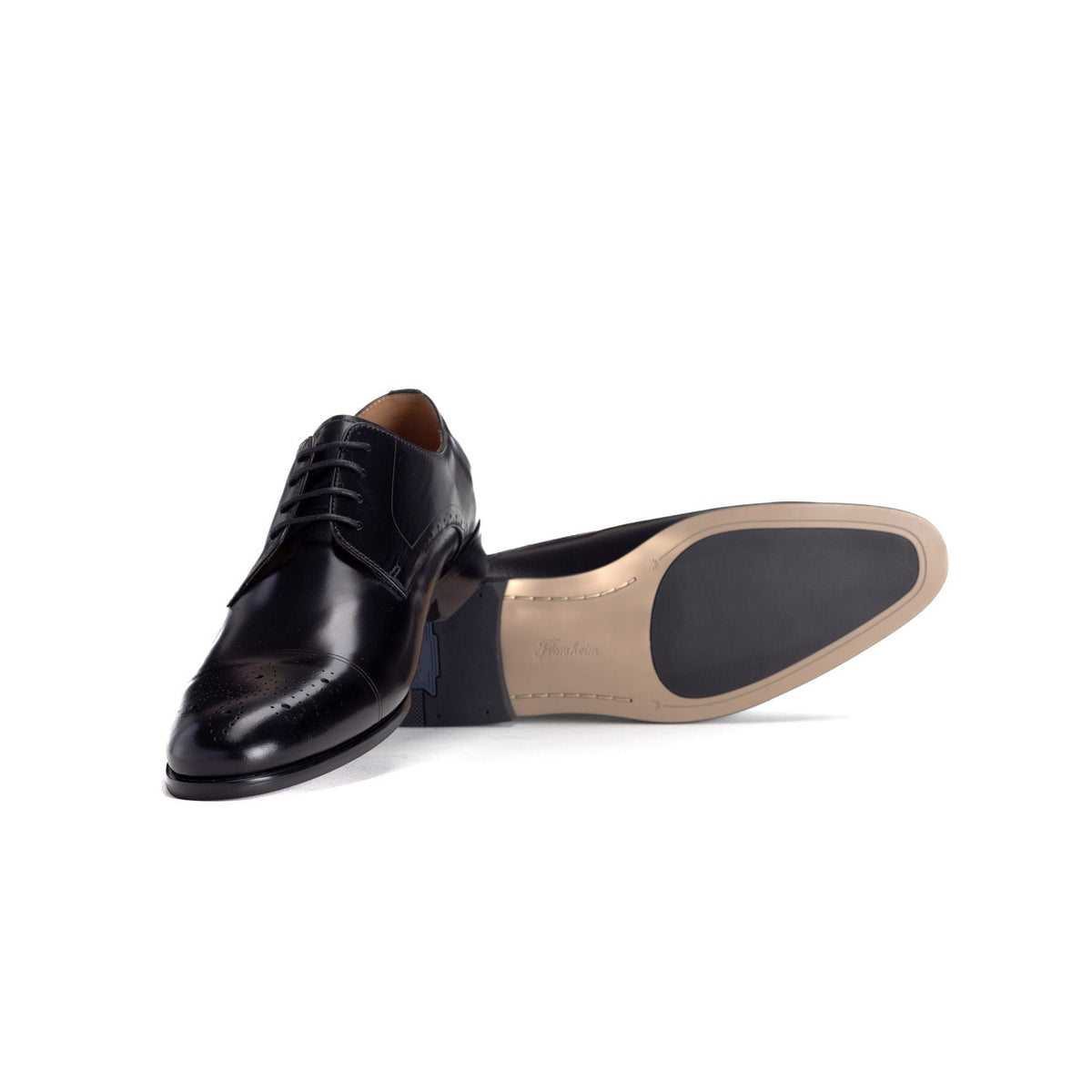 Florsheim Mens Centurion Semi Shoes-Black