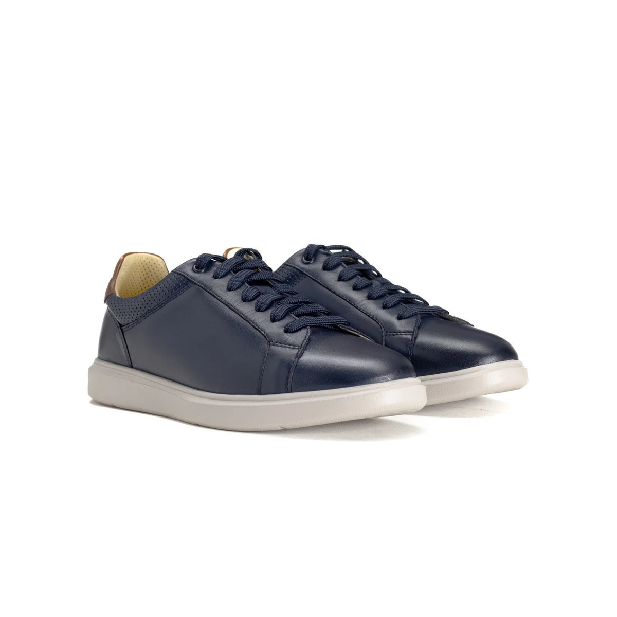 Florsheim Men's Social Lace To Toe Sneaker-Navy