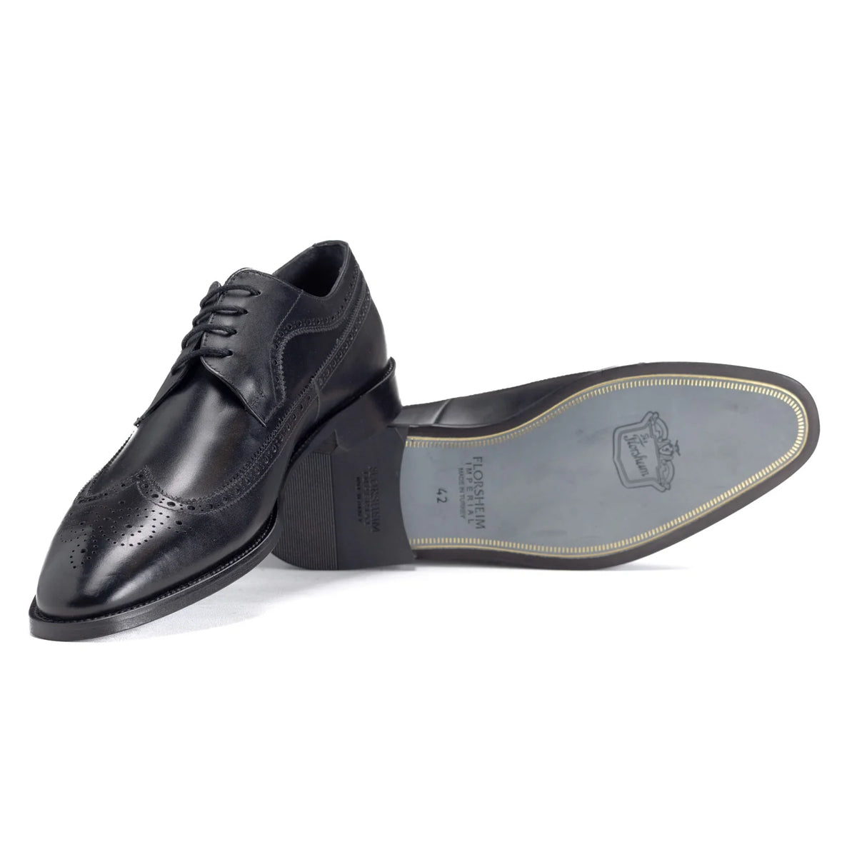 Florsheim Mens Adana Formal Shoe-Black