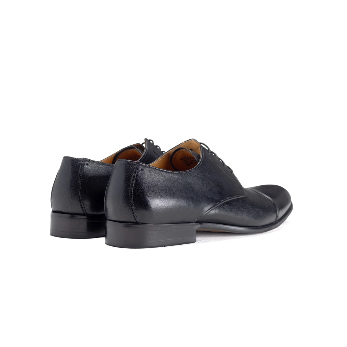 Florsheim Mens Centurion Toe Cap Shoes-Black.