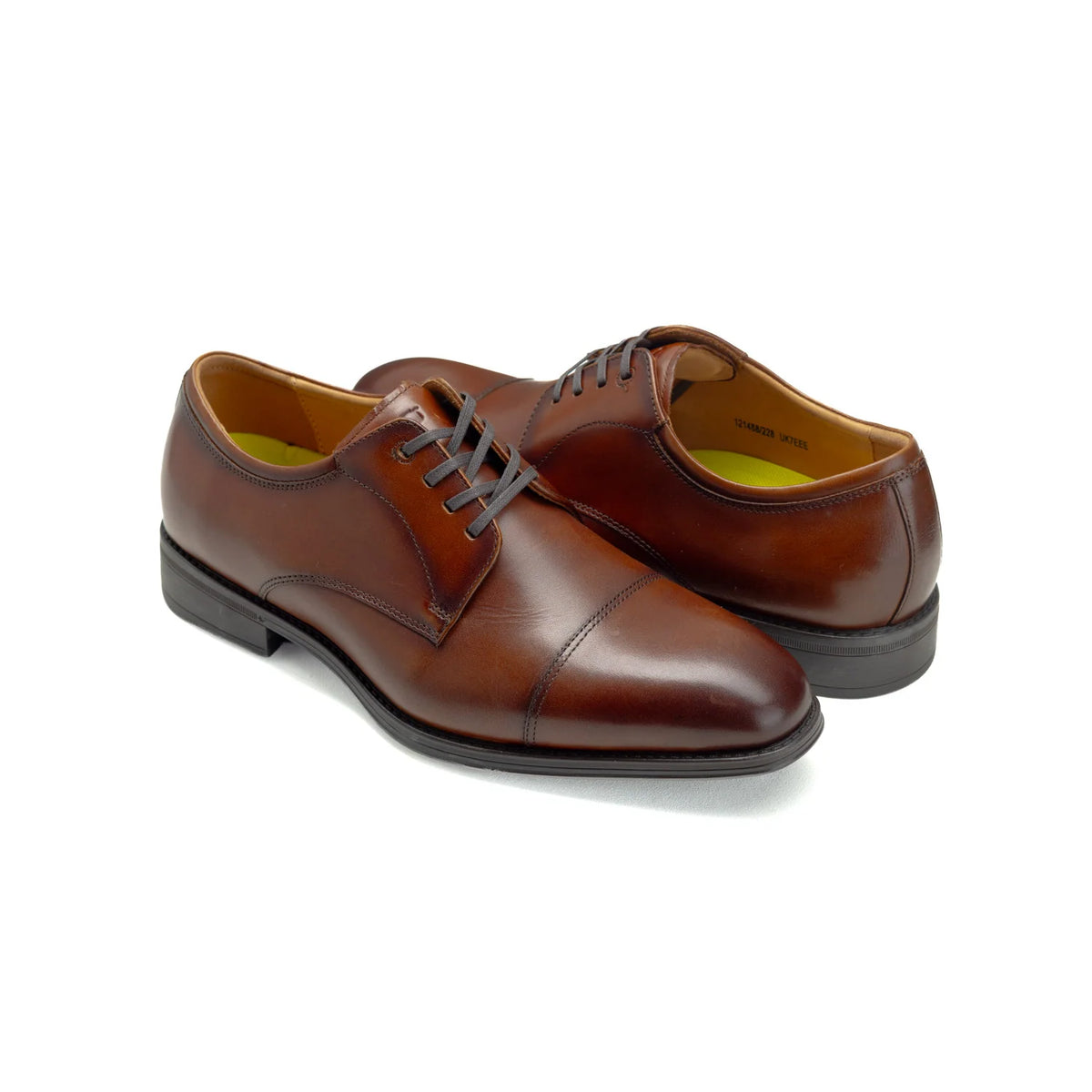 Florsheim Mens Centurion Chateau Shoes-Cognac/Tan