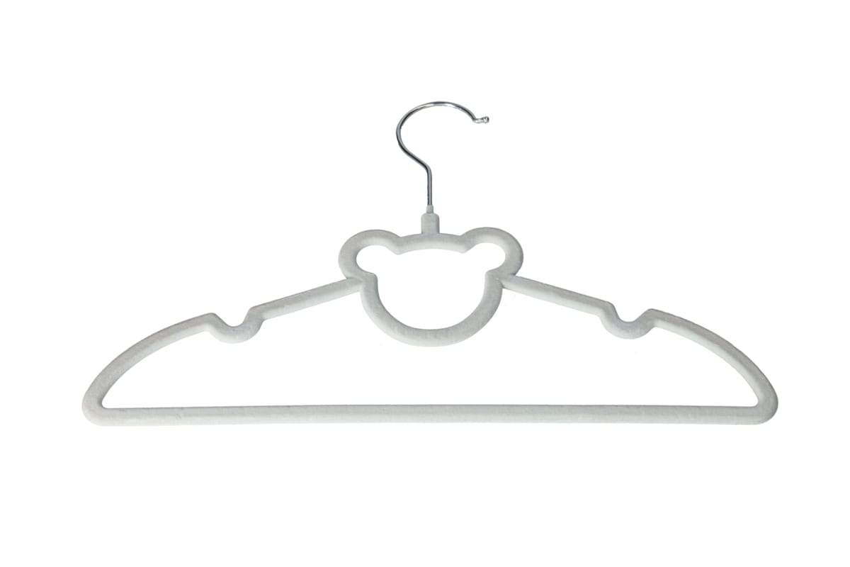 Danny Home Velvet Kids Hanger 10 Piece 32.8cm Blue VHK029L-10.