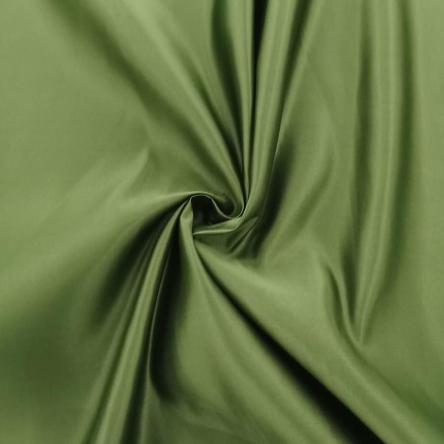 SATIN Dress Fabrics Olive Duchess Satin Fabric 150 cm (4354051440729)