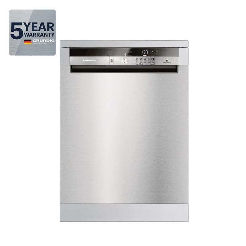 Grundig Dishwashers Grundig Stainless Steel 12 Place 5 Program Dishwasher GNF11511 (4360416493657)