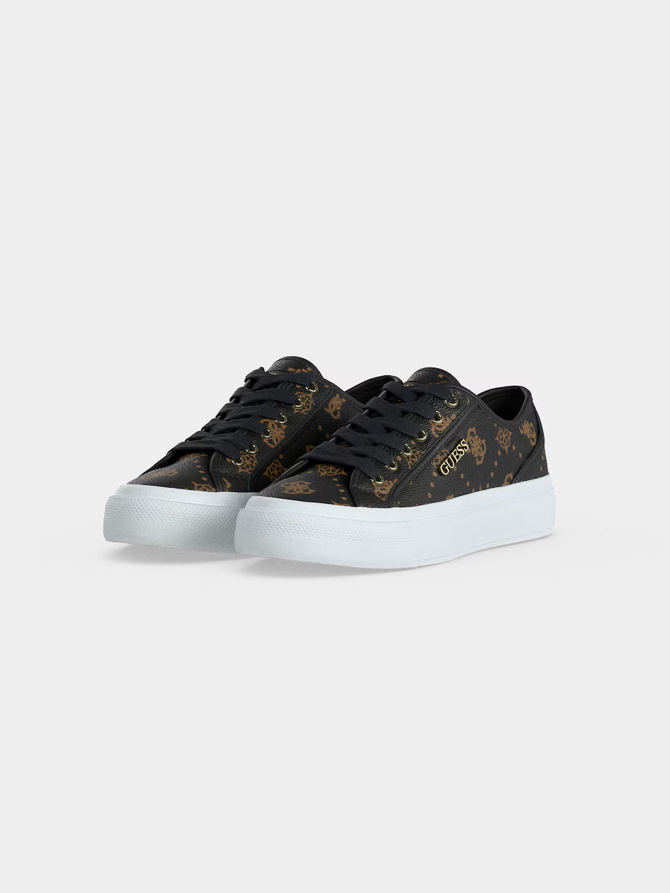 Guess Women's Jelexa 10 Sneakers-Dark Brown GM19729