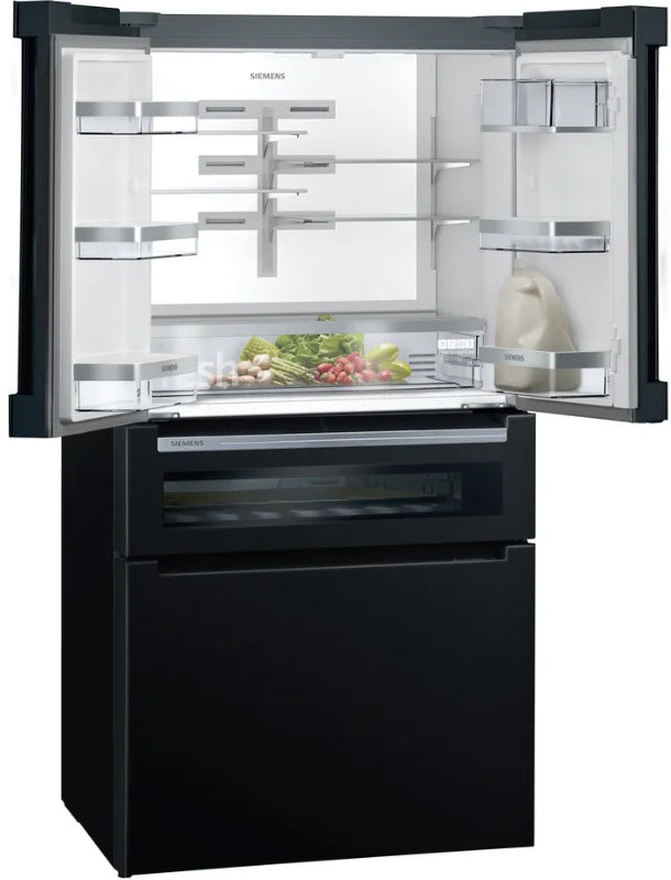 SIEMENS KF96RSBEA IQ700 FRENCH DOOR 458L GLASS DR F/FREEZER