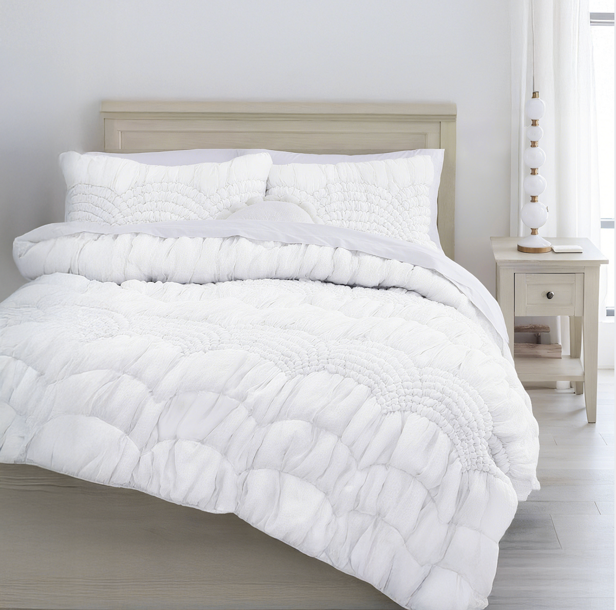Linen House White Celete Duvet Cover Set