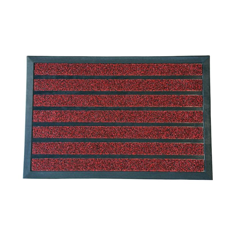 Grime Buster Rectangle Door Mat Red 45x75cm.