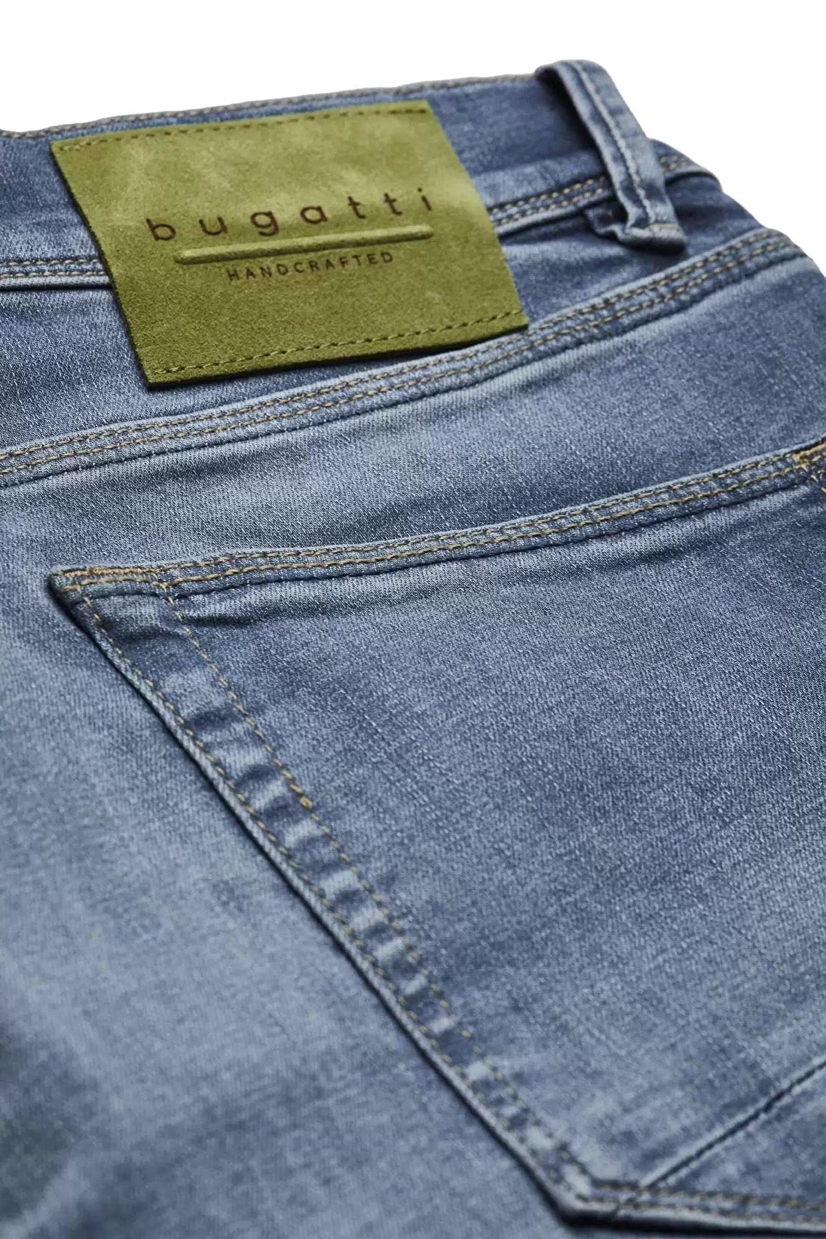 Bugatti Jeans Bugatti Men's Jeans In a Distressed Look in Blue