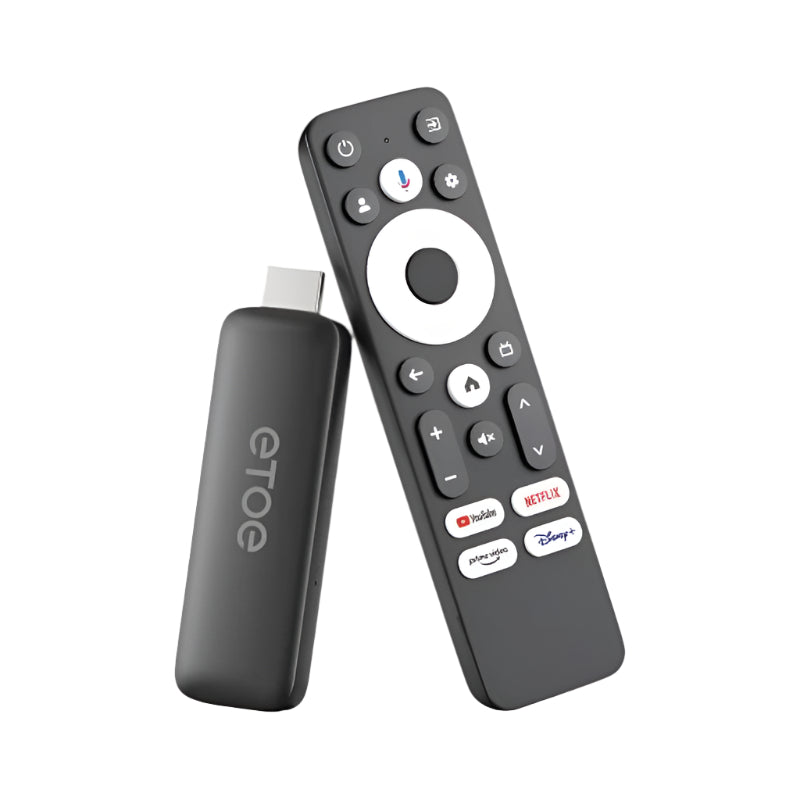 ETOE T2 Streaming Stick (8 GB, SoC Amlogic S805X2) 4K Google TV Stick 4K TV Box (8003665231961)