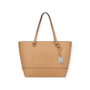 Guess Beige Haddington Carryall Handbag