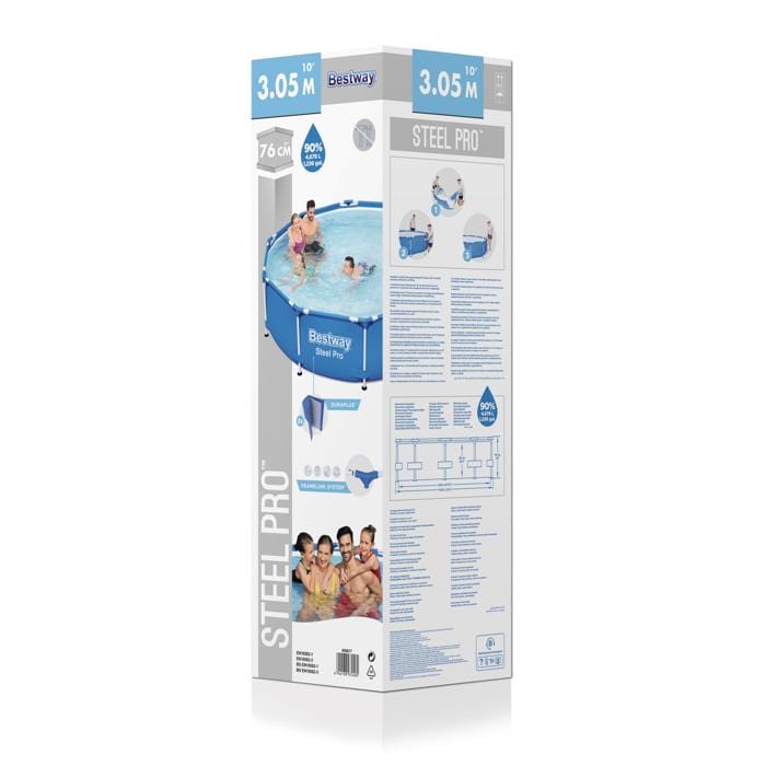 BESTWAY POOL Bestway Frame Pool 4.678L No Pump 3.05m x 76cm 56677 (7166952996953)