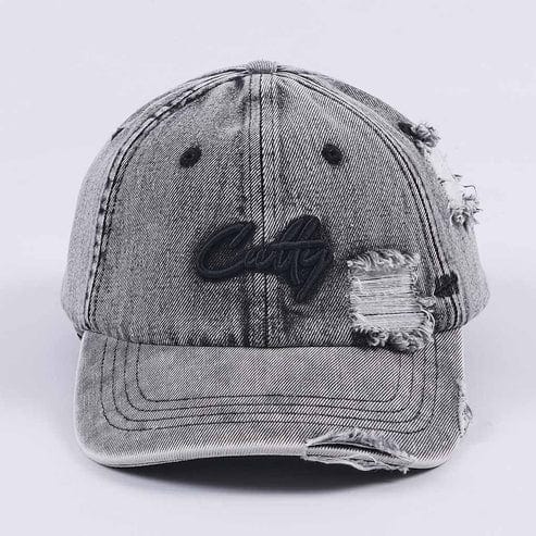Cutty Caps Cutty Grillo Denim Cap Black