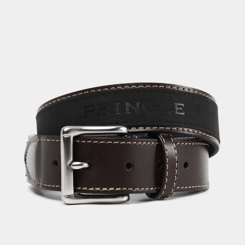Men's Pringle Black Selbourne Belt (7982692302937)