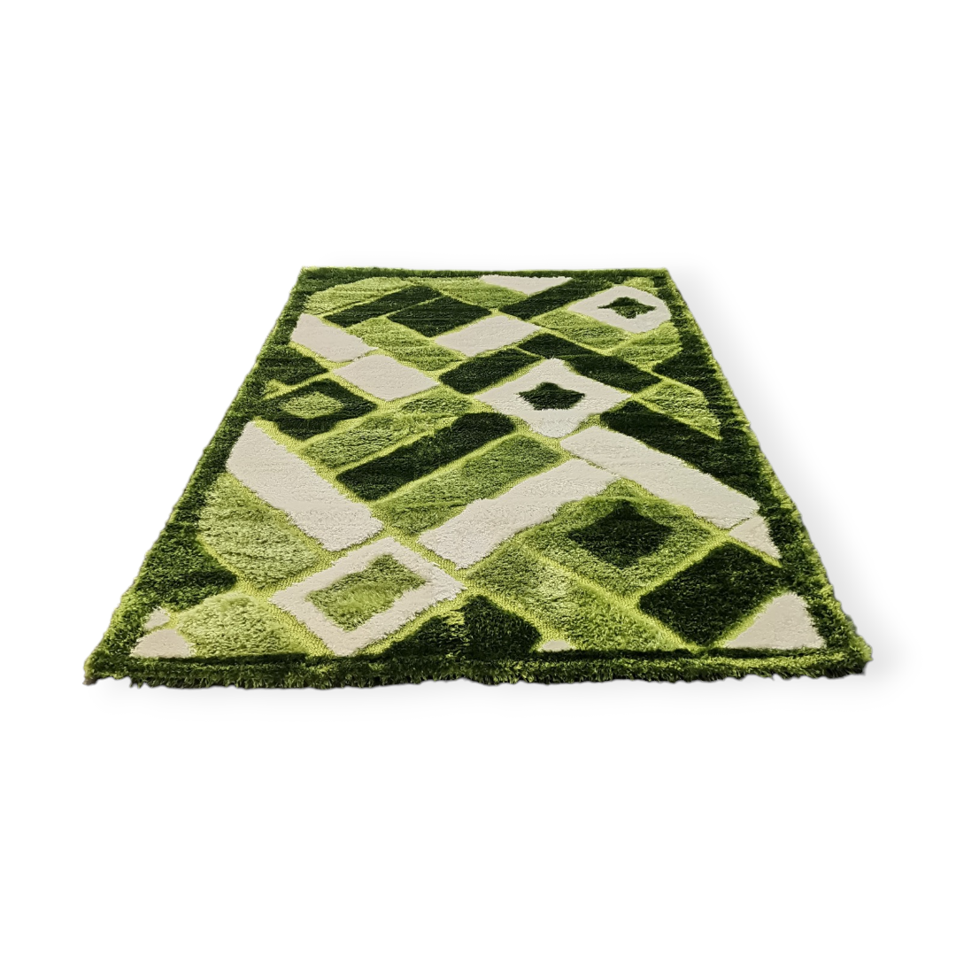 Home Decor RUG Home Decor Zara Shaggy Rug Green 150x230 (7415074848857)