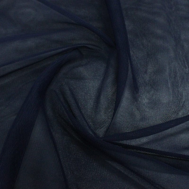 TULLE Dress Fabrics Ink Soft Tulle Fabric 150 cm (6561918976089)