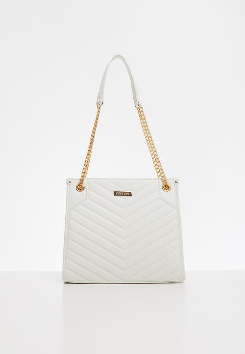 Sissy Boy Ladies Handbags Cream Sissy Boy Ladies Boxy Tote Handbag Cream (6561450557529)