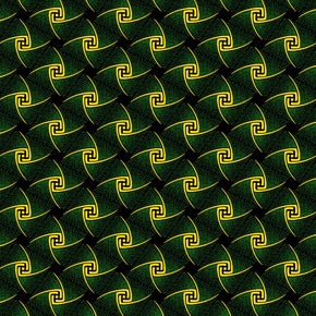 Original 3 Cats Fabric C/W19 Bottle Green 90cm