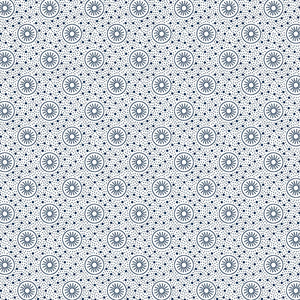 Original 3 Cats Fabric C/W99 Blue & White 90cm