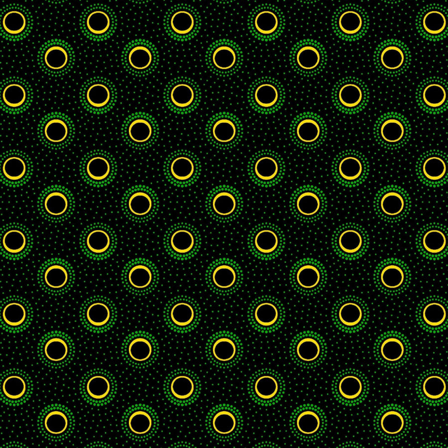 Original 3 Cats Fabric C/W19 Bottle Green 90cm