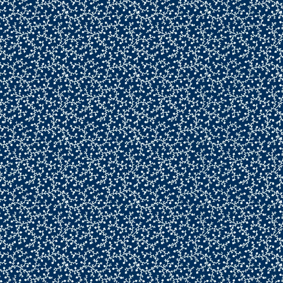 Original 3 Cats Fabric C/W04 Navy Blue 90cm