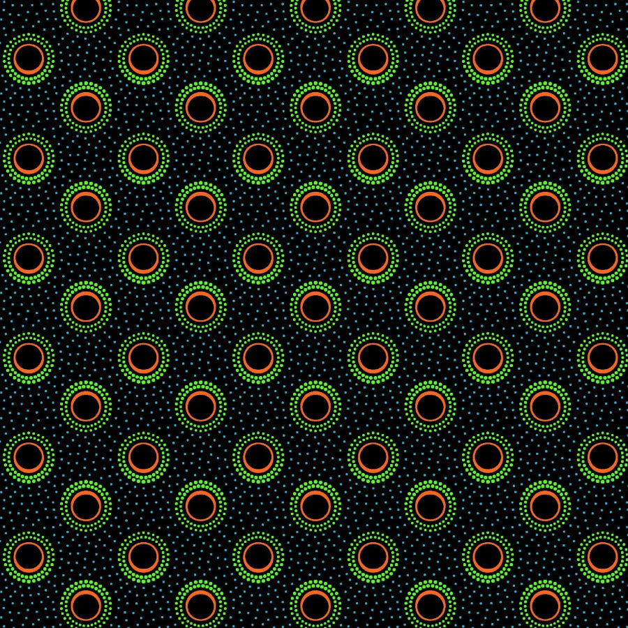 Original 3 Cats Fabric C/W191 Blue Black 90cm (8020908671065)