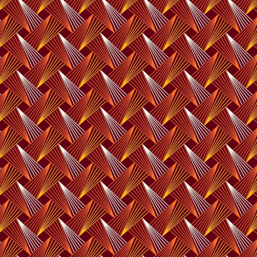 Original 3 Cats Fabric C/W201 DK Maroon 90cm
