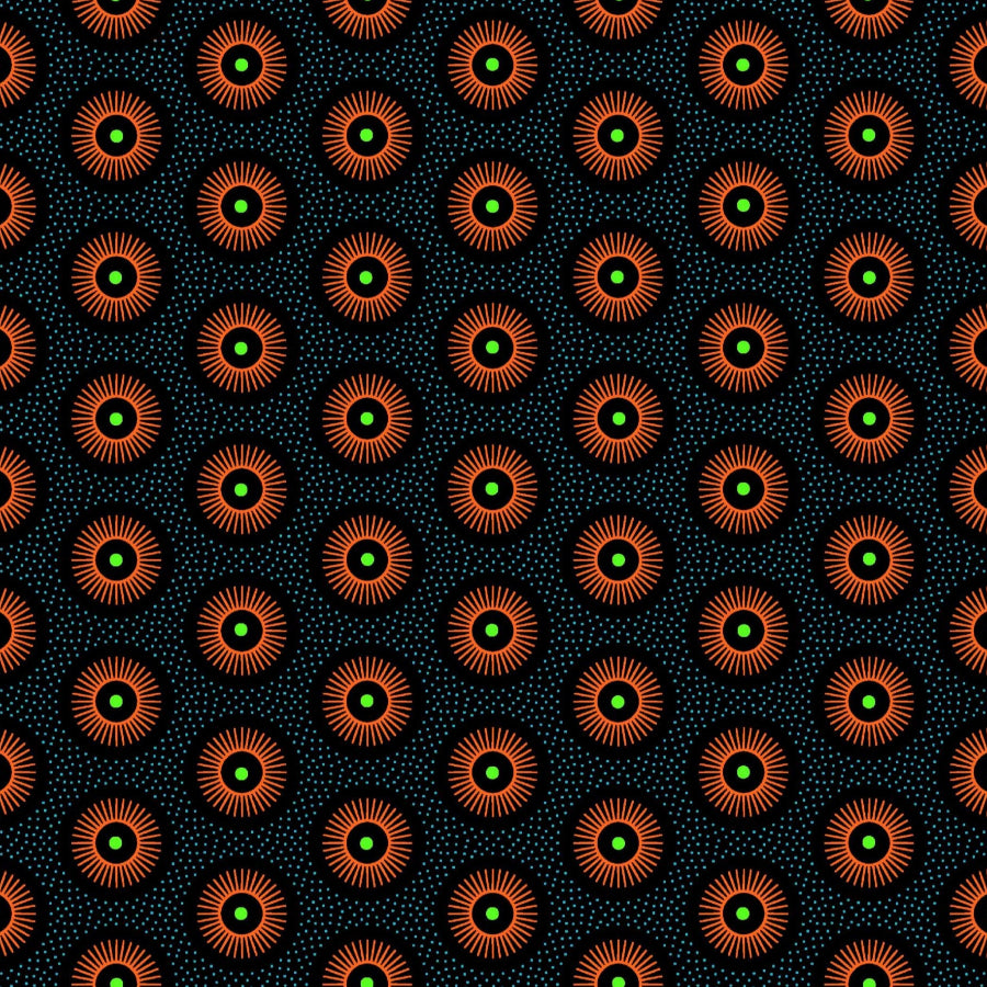 Original 3 Cats Fabric C/W191 Blue Black 90cm (8020908671065)