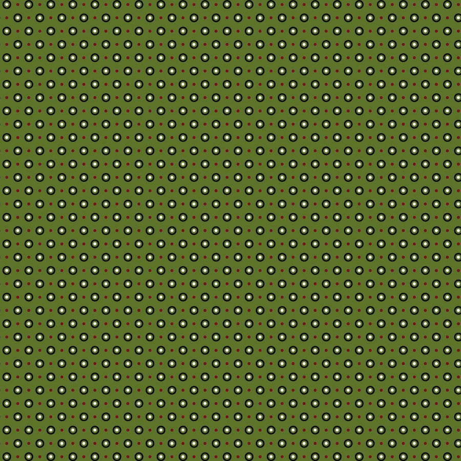 Original 3 Cat Fabric C/W841 Olive 90cm.