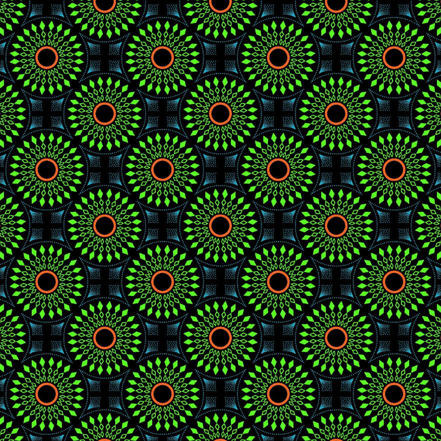 Original 3 Cats Fabric C/W191 Blue Black 90cm