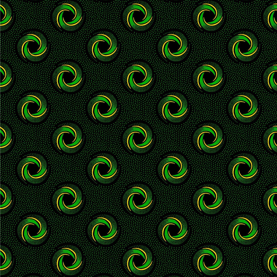 Original 3 Cats Fabric C/W19 Bottle Green 90cm