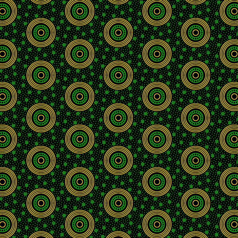 Original 3 Cats Fabric C/W19 Bottle Green 90cm