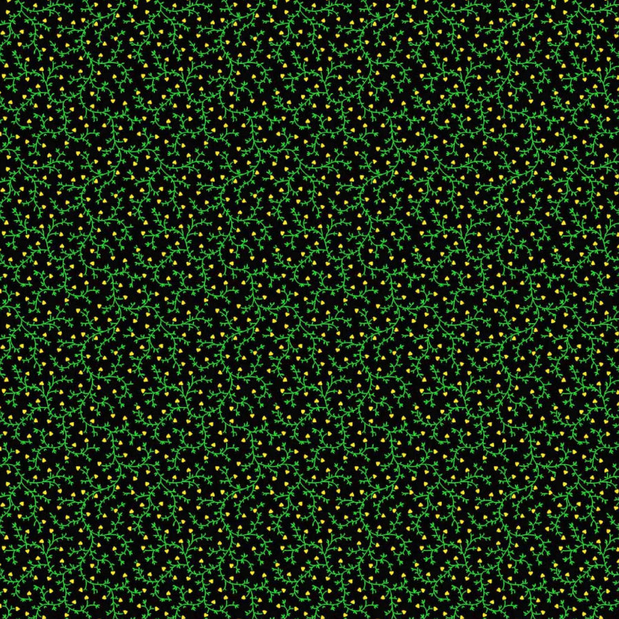 Original 3 Cats Fabric C/W19 Bottle Green 90cm