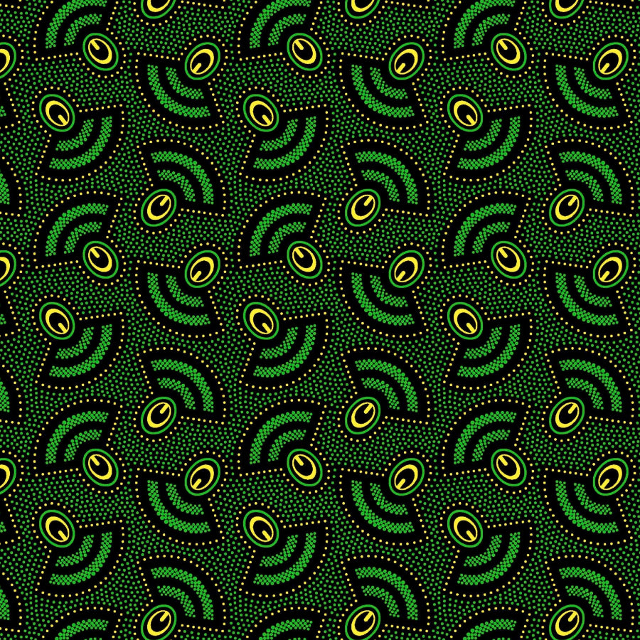 Original 3 Cats Fabric C/W19 Bottle Green 90cm