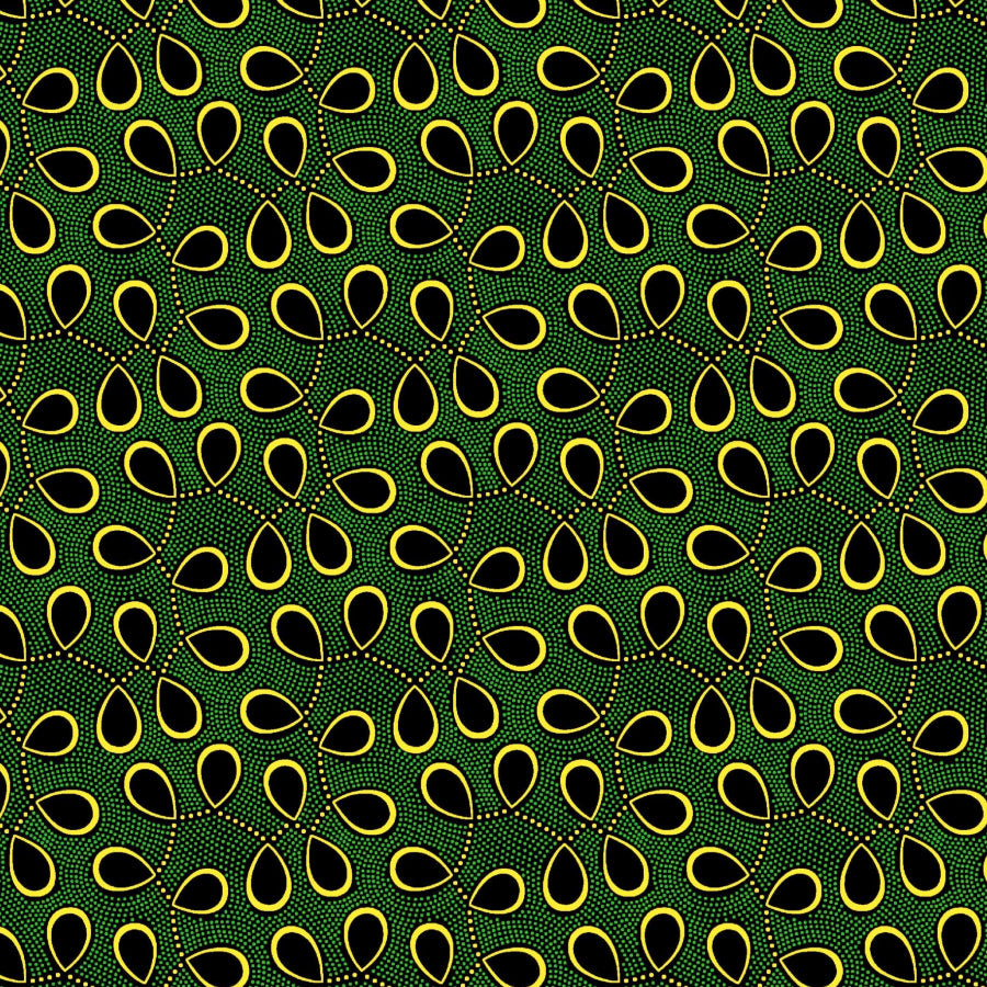 Original 3 Cats Fabric C/W19 Bottle Green 90cm
