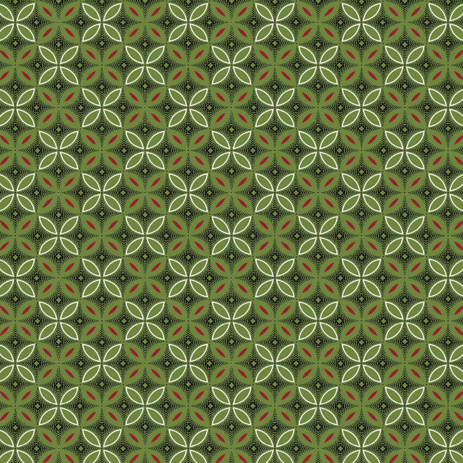 Original 3 Cat Fabric C/W841 Olive 90cm.